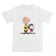 thumbnail image 2 of Camiseta de Peanuts Charlie Brown y Snoopy, accesorios para hombres y mujeres, 100 % algodón, divertida camiseta de manga corta, ropa de regalo, 2 of 5