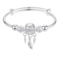 thumbnail image 1 of Pulsera de alambre ajustable Expansible Brazalete Bangle Dream Catcher Charm Bulk Bangle, 1 of 4