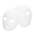 thumbnail image 1 of 1 Set Plain Paper Mask Blank Mask Full Face Mask Cosplay Paintable Face Mask Diy Mask Blank Face Mask Painting Mask Decoration, 1 of 9