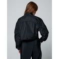 thumbnail image 4 of Crop Shirt Long Sleeve Pocket Detail Elastic Cuffs, 4 of 5
