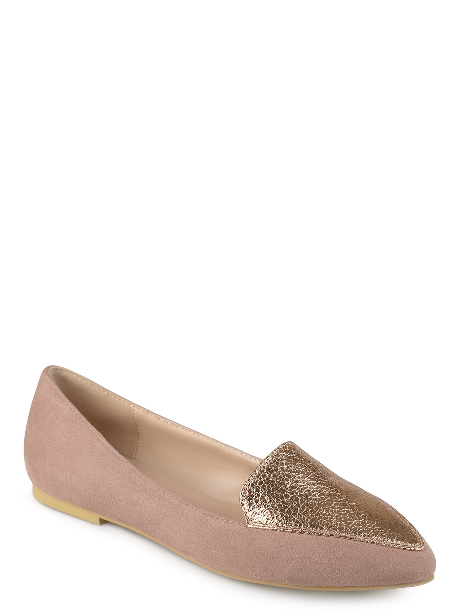 pointed toe loafer flats