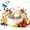 White, variant on 2027 Upgraded Electric Fruit Washer,Electric Salad Spinner with Non-Slip Base for Veggie,Grains,Rice,Meat,Seafood