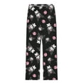 thumbnail image 4 of Sanrio, Women's Print Pajama Pants, Kuromi, Sizes XS-3XL, 4 of 9