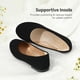 thumbnail image 4 of Zapatos de Vestir para Niña DREAM PAIRS Balerinas Slip-On Talla 13, 4 of 7