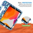 thumbnail image 6 of HDE iPad 9th Generation Case for Kids with Built-in Screen Protector Shockproof iPad Cover 10.2 inch with Handle Stand fits 2021 9th Gen, 2020 8th Gen, 2019 7th Gen Apple iPad 10.2, 6 of 6