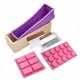 thumbnail image 5 of Loaf Soap Mold, Rectangular Round Silicone Cake Mold Fondant Chocolate, 5 of 5