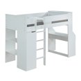 thumbnail image 3 of ACME Lit Mezzanine Cadre en Bois Blanc, 3 of 5