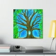 thumbnail image 4 of Oak Tree in Moonlight - Canvas, 4 of 10