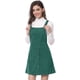 thumbnail image 3 of Vestido tipo peto Allegra K Día De San Patricio Verde XL, 3 of 7