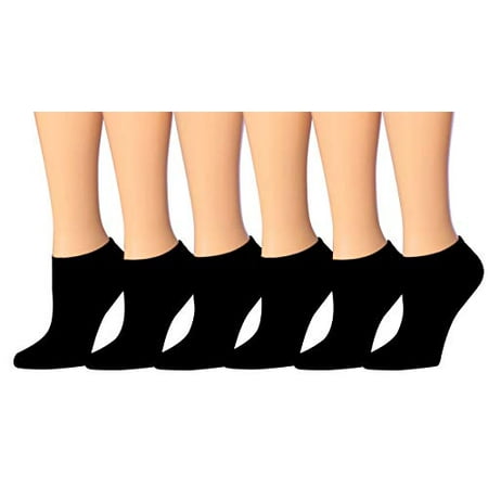 

Tipi Toe Women s 6-Pairs Low Cut Athletic Sport Peformance Socks (SP39-6)
