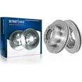 thumbnail image 2 of Detroit Axle - 15.35" inch Front and Rear Disc Brake Rotors Replacement for 2013-2024 Ram 4500 5500, 2 of 8