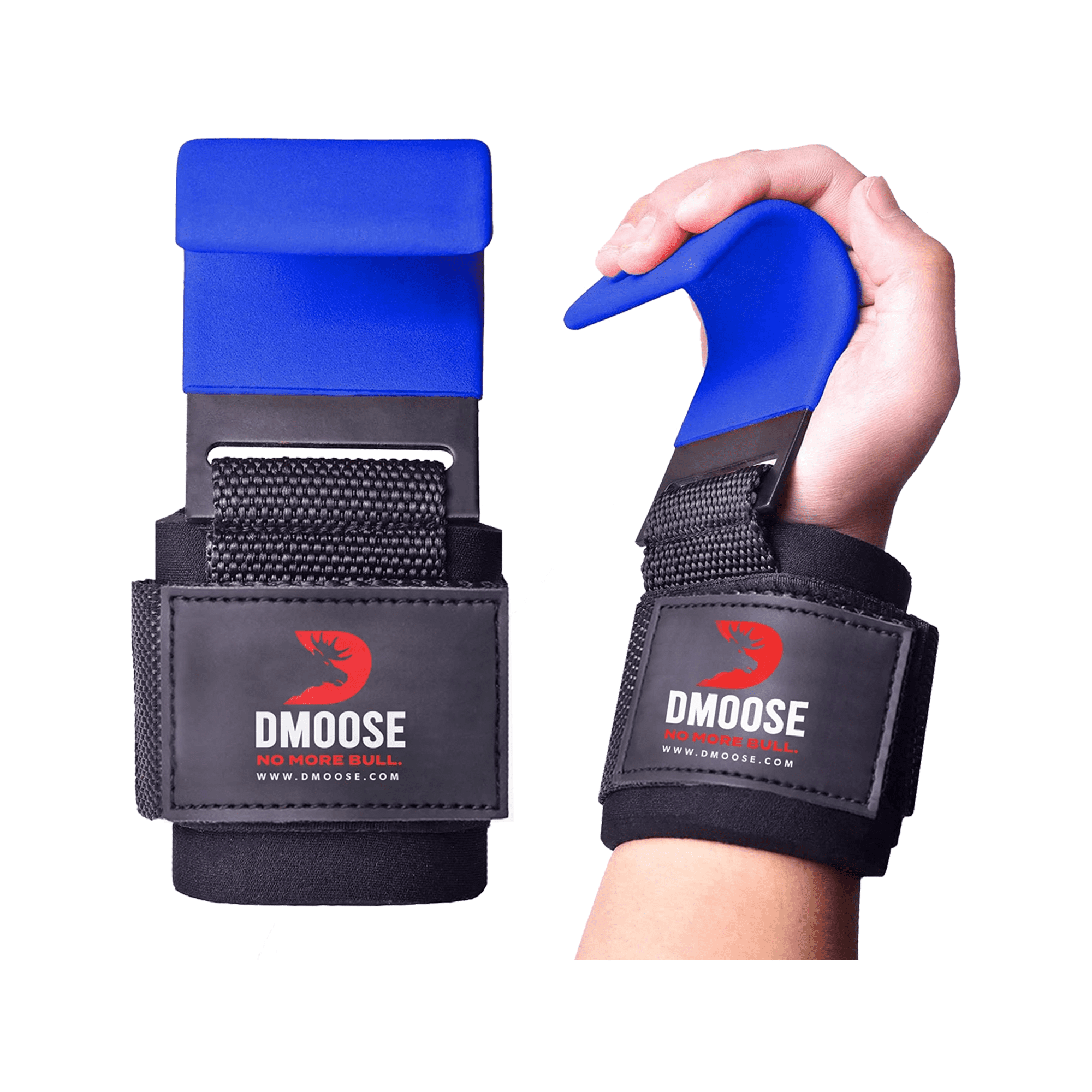 Details about   Wrist Lifting Strap Support With Hook Grips Weight Gym Training Bandage KV 