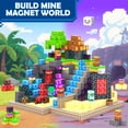 thumbnail image 4 of Bloques magnéticos Coodoo Build Mine Magnet World, 100 unidades, más de 3 años, 4 of 7