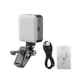 thumbnail image 2 of Mini RGB Fill Light LED Video Light 2500K-9000K Dimmable 8 Scene Lighting Effects Video Conference Light for Computer Tablet Mobile Phone DSLR Camera Built-in Battery with Screen, 2 of 7