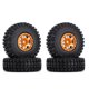 thumbnail image 1 of Juego de llantas de rueda Beadlock para 1/24 RC Car SCX24 90081 AXI00001 (oro) Likrtyny Para estrenar, 1 of 9