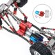 thumbnail image 1 of Accesorios de actualización del motor del cepillo Yotijar para WPL C14 B24 B16 B26 RC Car Truck rojo Eje de accionamiento, 1 of 7