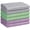 Multicolor, variant on Microfiber Glass Cleaning Cloths-6PK, 16"x14" Lint Free Window Cleaning Cloth, Glasses, Mirrors, Screens, Stainless Steel, Premium Magic Cleaning Cloth for Glass and Window Cleaner