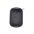 thumbnail image 4 of Homz 9.5 Inch Rattan Plastic Gray Storage Bin Basket Organizer, Small, 4 of 6