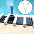 thumbnail image 3 of 6pcs Plastic V-Clip Pool Brush Skimmer Vacuum Head Swimming Pool Replacement Pole Attachments, 3 of 7