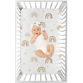 thumbnail image 4 of Sweet Jojo Designs Mini Crib Sheet Fully Elastic Bottom Machine Washable, 4 of 6
