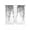 Black, variant on Eucalyptus Leaves Sheer Curtains 96 Inch Length 2 Panels Set, Light Blue Summer Botanical Weeping Voile Window Treatment Semi Sheer Long Curtains Drapes for Bedroom/Living Room/Kitchen 52"x96"x2