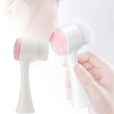 Facial Cleansing Brush Action Face Scrubber Tool For Deep Pore Cleansing And Gentle Exfoliating Skin Care Routine