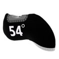 thumbnail image 2 of Manga del protector de la cubierta de la cubierta de la cabeza del 54 gra Negro Sunnimix Cubierta de la cabeza del hierro del golf, 2 of 7