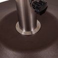 US Weight Fillable HeavyDuty Free Standing Umbrella Base Bronze