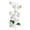 White, variant on Artificial Campanula Flower Fake Bellflower Plant For Home Dining Table Centerpiece Wedding Outdoor Decor