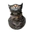 thumbnail image 2 of koolsoo Bandana Visage Respirant Couvre-Visage Foulard Été Rafraîchissant Glacé Cache-Cou Chat Gris, 2 of 9