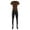 Brown, variant on zdhoor Men's One Piece Skin-Tight Athletic Unitard Full Body Jumpsuit Contrast Color Dance Bodysuit Green XL