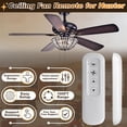 thumbnail image 2 of Ventilador de techo con mando a distancia Aituzero 99813 99770 para Hunter, 2 of 7