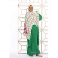 thumbnail image 2 of Estabraq Lady Women Handmade Printed Chiffon Scarf (Hijab) with Checkered Minnie Mouse Digital Prints, 2 of 3
