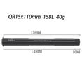 thumbnail image 1 of 15X100/110Mmthru Axle Mountain Bike Quick Release Rod Aluminum Alloy Road Bike, 1 of 9