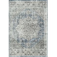 thumbnail image 2 of Rugs America Preston PS40A Magnolia Hatchwork Transitional Vintage Gray Area Rug, 8'0"X10'0", 2 of 5