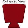 thumbnail image 2 of Blank Neoprene Party Cup Coolie (6 Pack, Red), 2 of 6