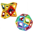thumbnail image 4 of DreambuilderToy Magnetic Tiles Building Blocks Toys by (40 PCS), Magformers compatible, 4 of 5