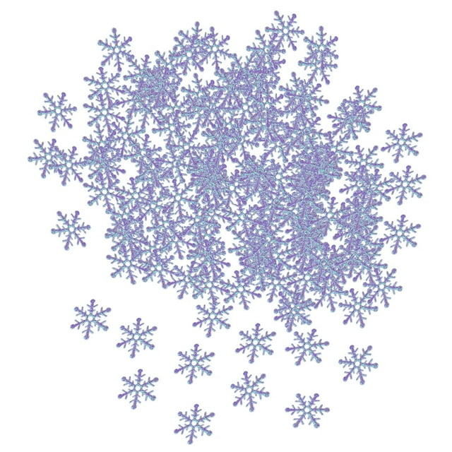 Diy Confetti Shimmering Decorations, Minimum Order 10 Pieces, White., Snowflake Decor for Wedding – Diy Confetti & Scattering Decorations, 1 Pack of Glitter