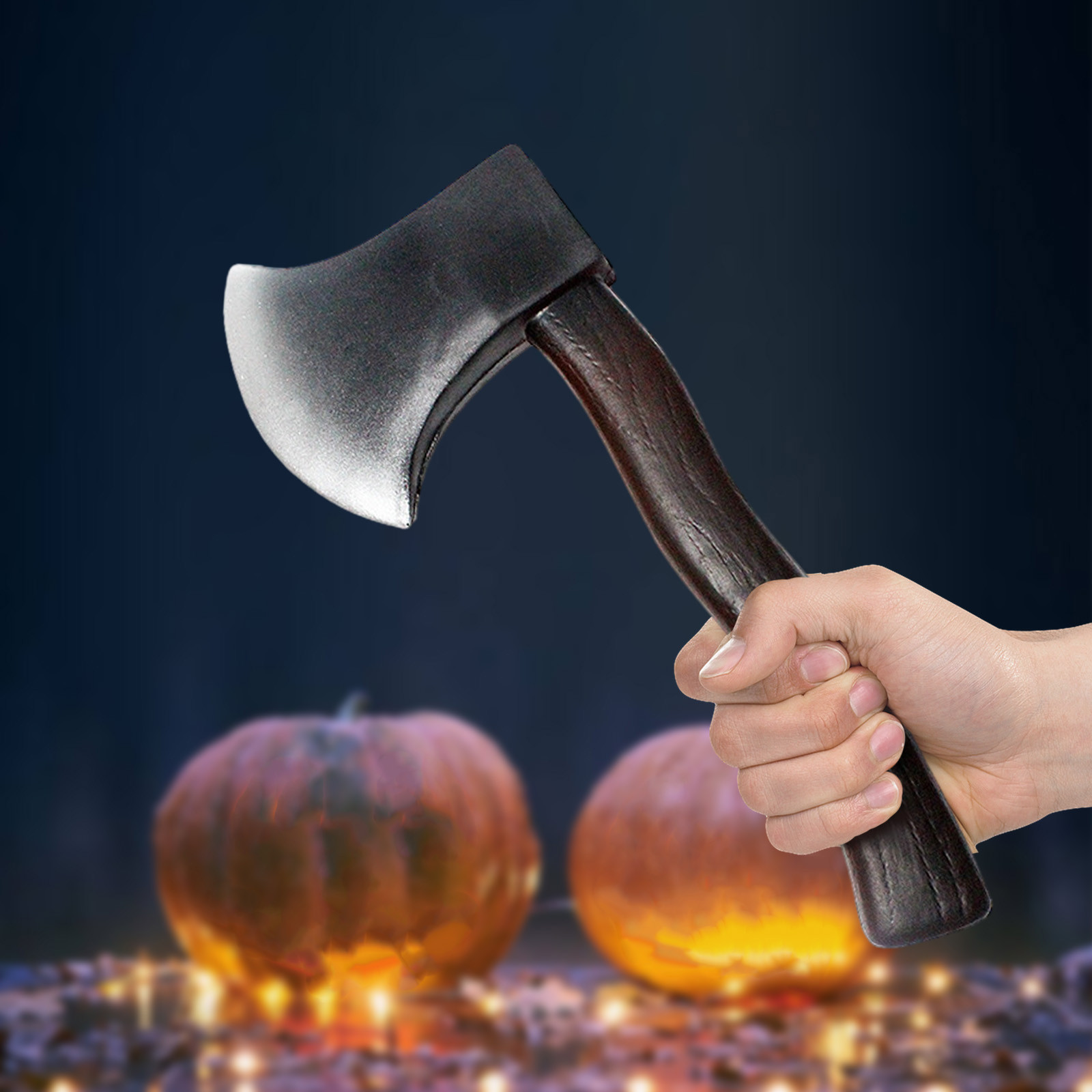 4 Piece Fake Axe Toy Set - Realistic Halloween Costume Props In 4 Colors For Parties & Cosplay