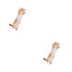 thumbnail image 1 of Ounissouiy Cat Pillow Plush Toy Plush Companion Comfortable Doll Plush for Children 2piezas Marrón 70 cm, 1 of 1