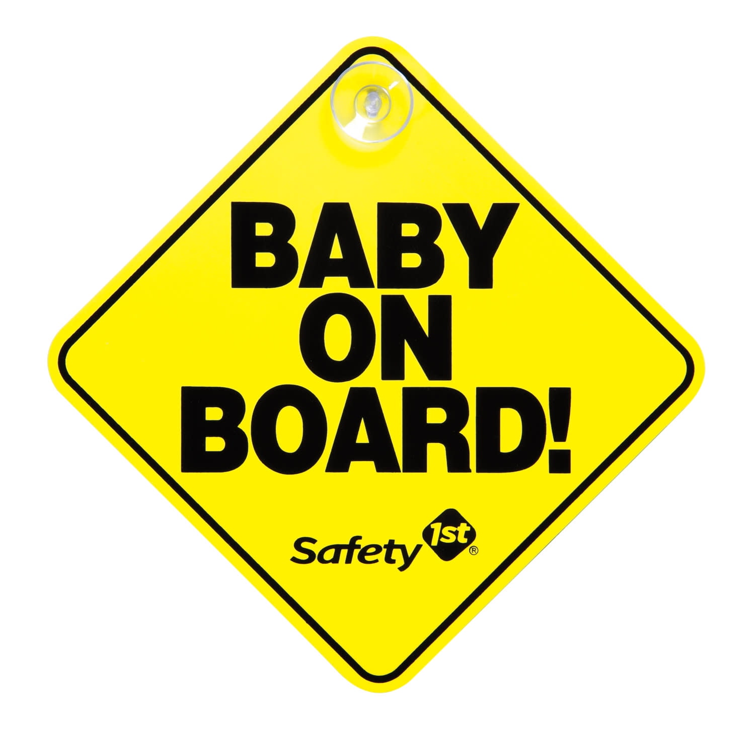Suction Cup Little PRINCESS On Board Car Sign Baby On Board Sign PINK FAIRY 