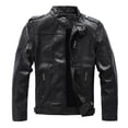 thumbnail image 2 of Vedolay Men's Jacket Open Front Cardigans Crochet Blazer Jacket Coat Black,3XL, 2 of 5