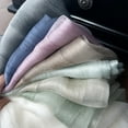 thumbnail image 3 of Luxury 200x78cm Mulberry Silk Scarf, Water Wave Pattern Sun Shawl & Wrap,200*78cm,milky white, 3 of 13