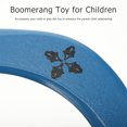 thumbnail image 3 of Blue Synthetic Boomerang Set Great for Outdoor Fun and Sports Activities 2pcs, 3 of 9