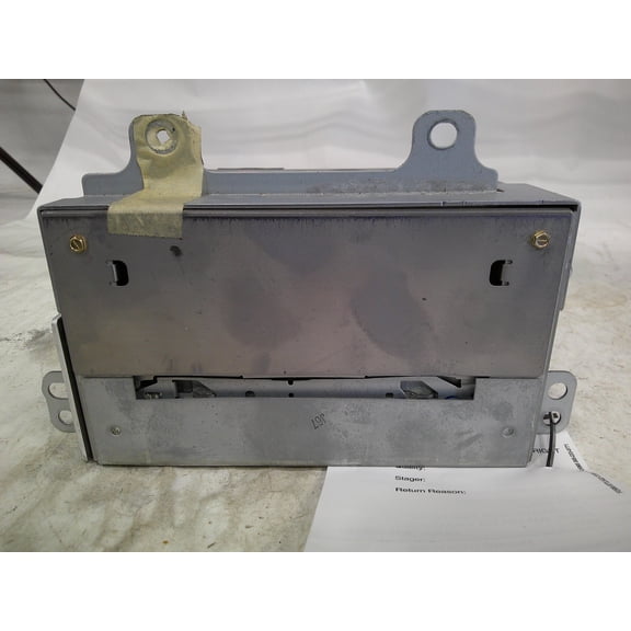 Pre-Owned 09 10 11 12 13 14 Cadillac CTS Receiver For Radio AM FM CD With Satellite OEM - Verify Specific Vehicle Fitment In Description - (Good)