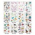 thumbnail image 2 of Children Temporary Tattoos Kids Luminous Tattoo Sticker Waterproof Glow Cartoon Stickers, 2 of 3