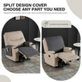 thumbnail image 5 of Aorsher 100% Waterproof Recliner Cover with Armrests, Non-Slip Washable Recliner Cover, Pet Furniture Protector Cover with Pocket, 5 of 12