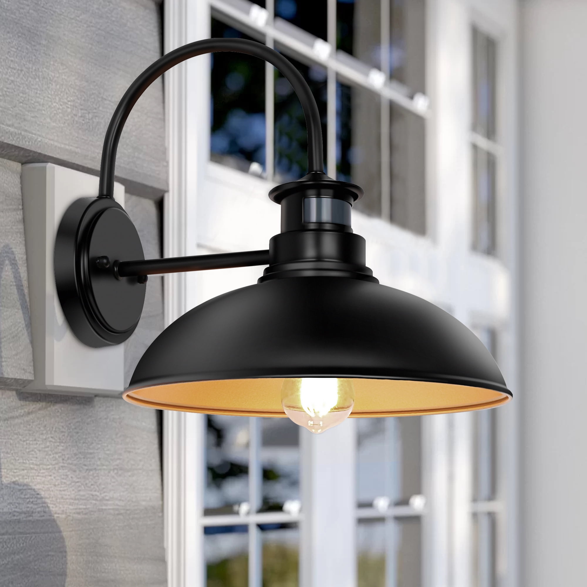 Motion sensor gooseneck sale light