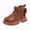 A64-Brown, variant on Little Girls Shoes Cute Bow Boots Warm Boots Children's Short Boots for Fall Winter