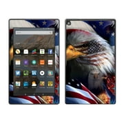 Skins Decals For Amazon Fire Hd 8 Tablet / Usa Bald Eagle In Flag